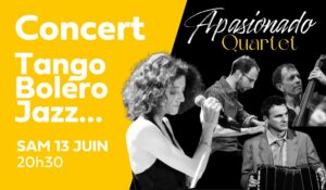 visuel Apasionado Quartet en concert au Charbon